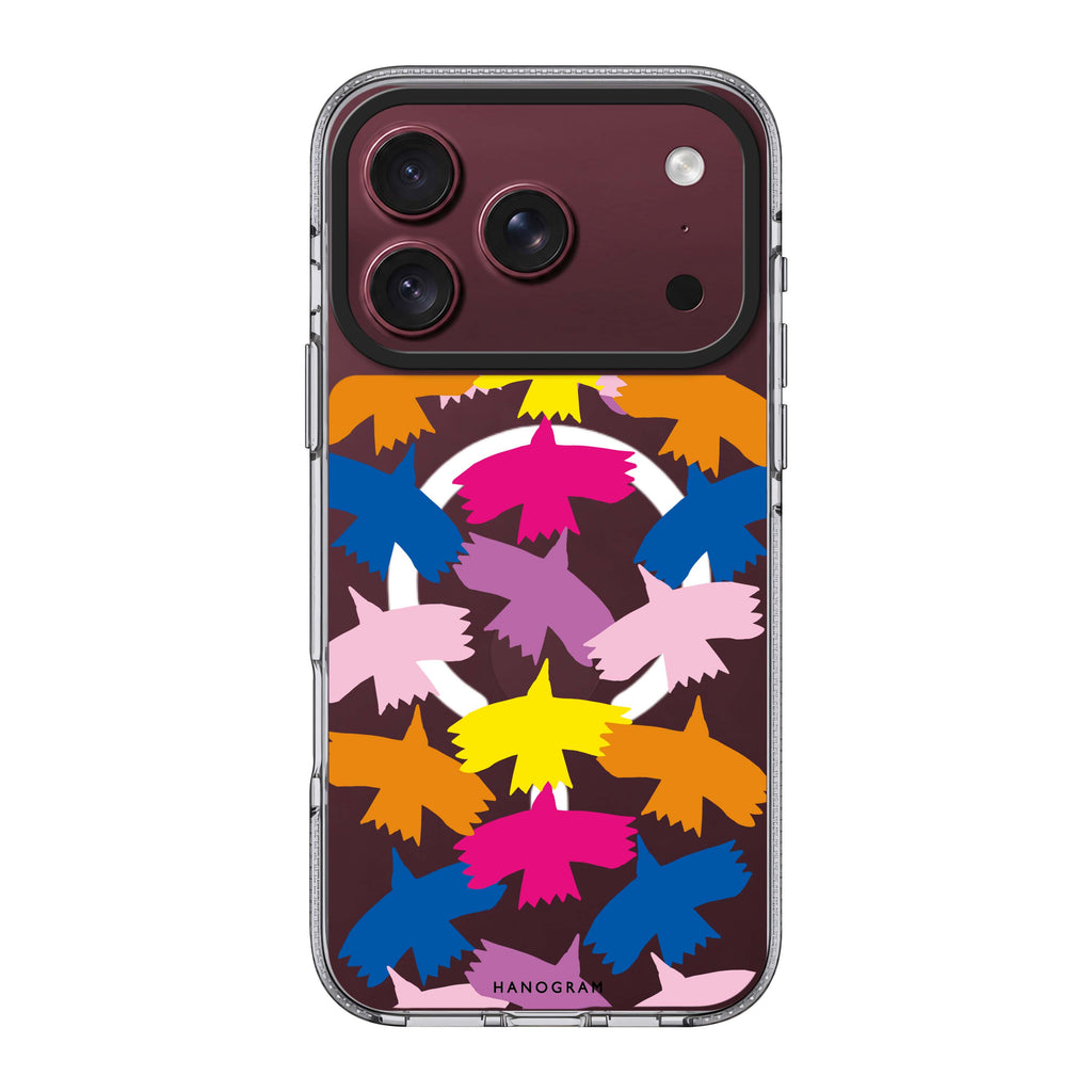 Colourful Birds 水晶透明保護殼