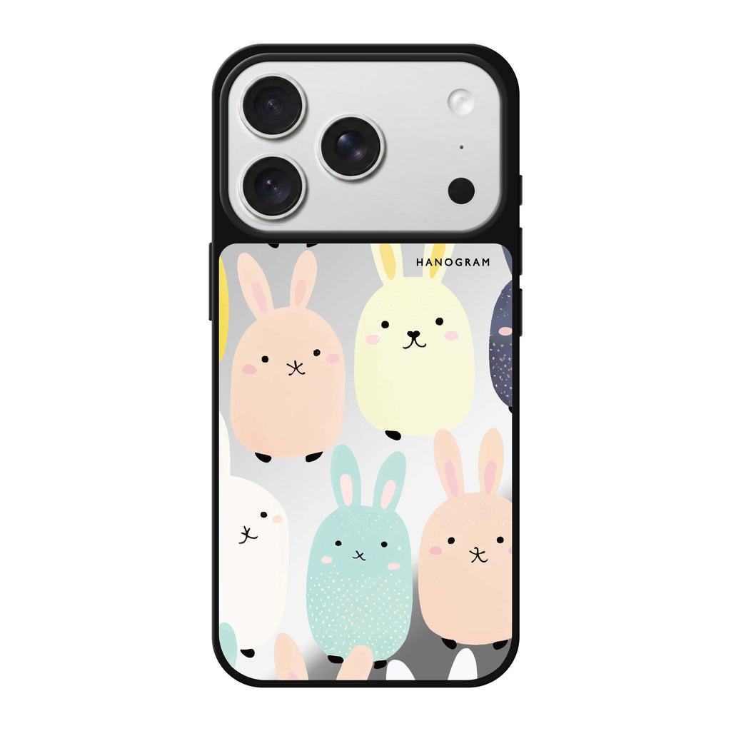 Cute Bunny 鏡面手機殼