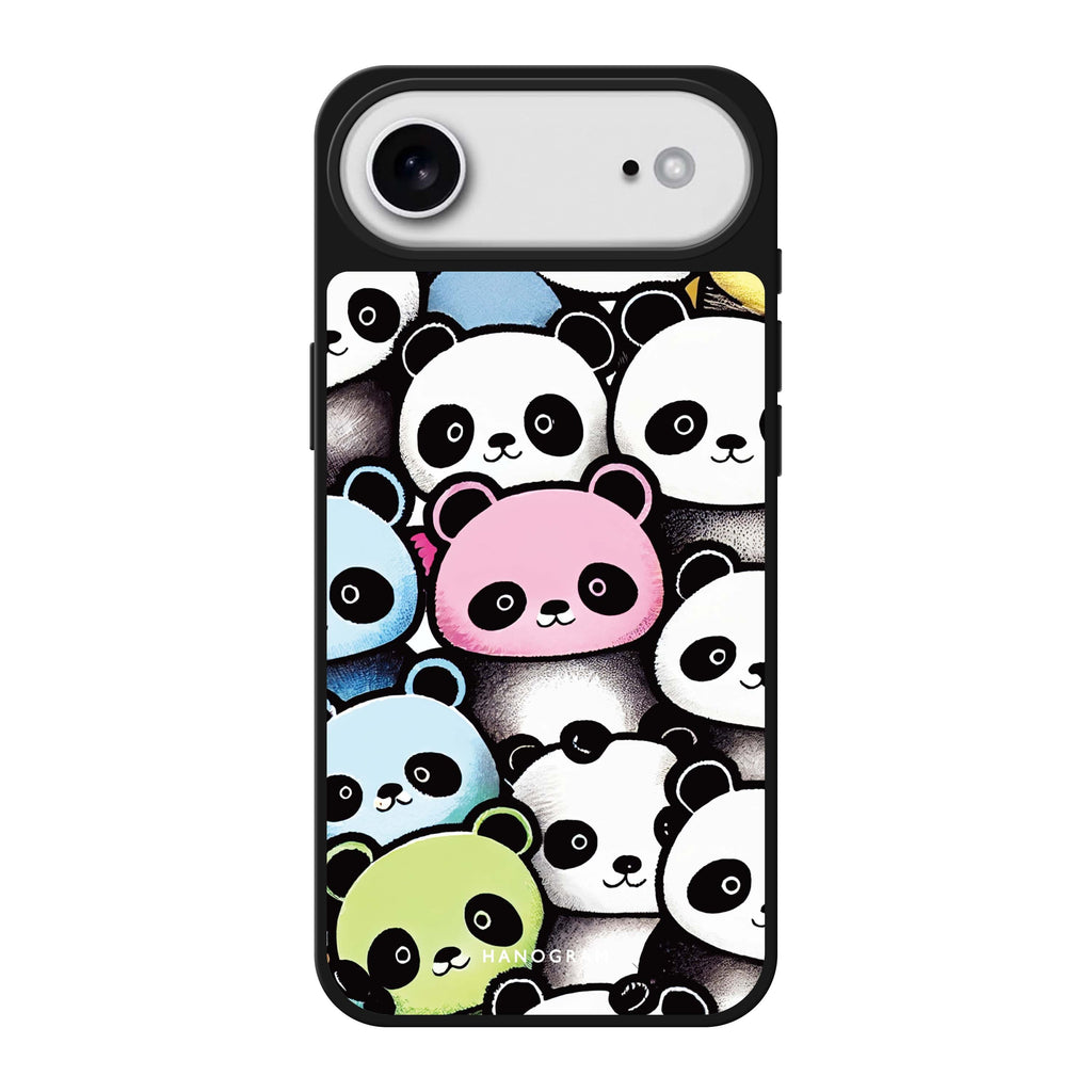 Cute Pandas 鏡面手機殼