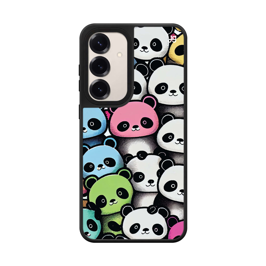 Cute Pandas 鏡面手機殼