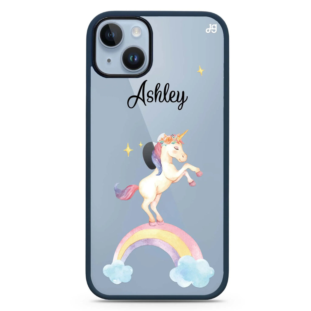 Rainbow Unicorn Unicorn iPhone 15 Plus 防衝擊保護殼