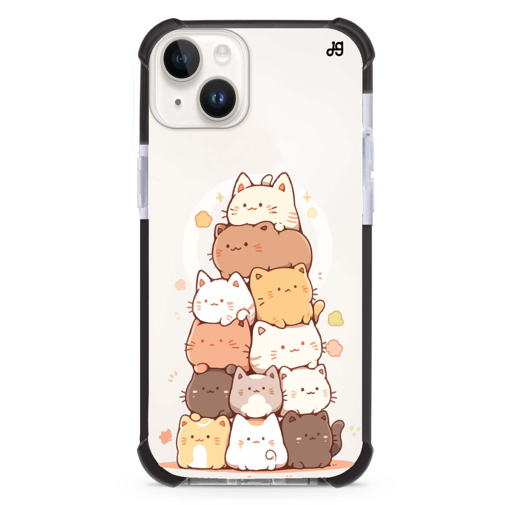 Kitty Cluster iPhone 15 Plus Magsafe 兼容超強防摔保護殼
