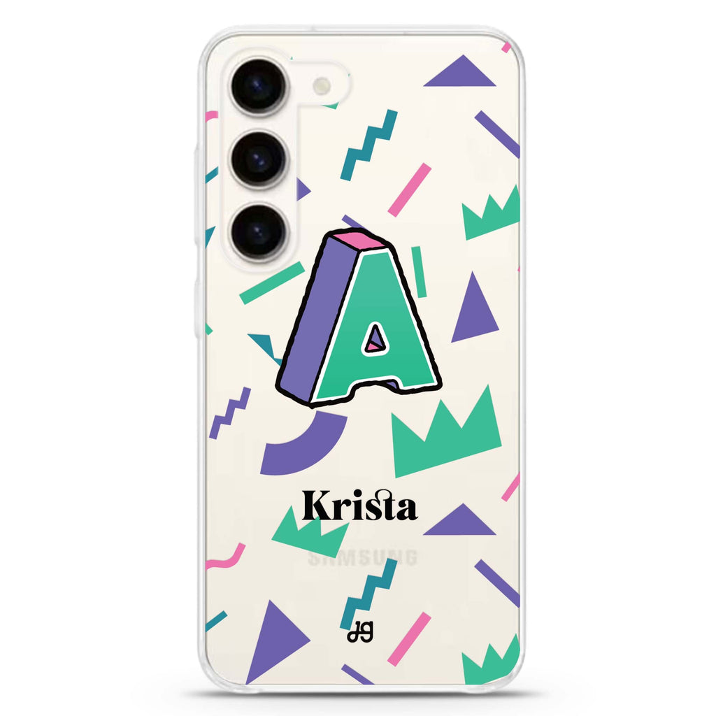 Inspired Monogram Samsung Galaxy 水晶透明保護殼
