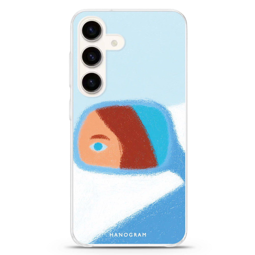 Rearview Daydream Samsung Galaxy S26/S25/S24 水晶透明保護殼正面展示