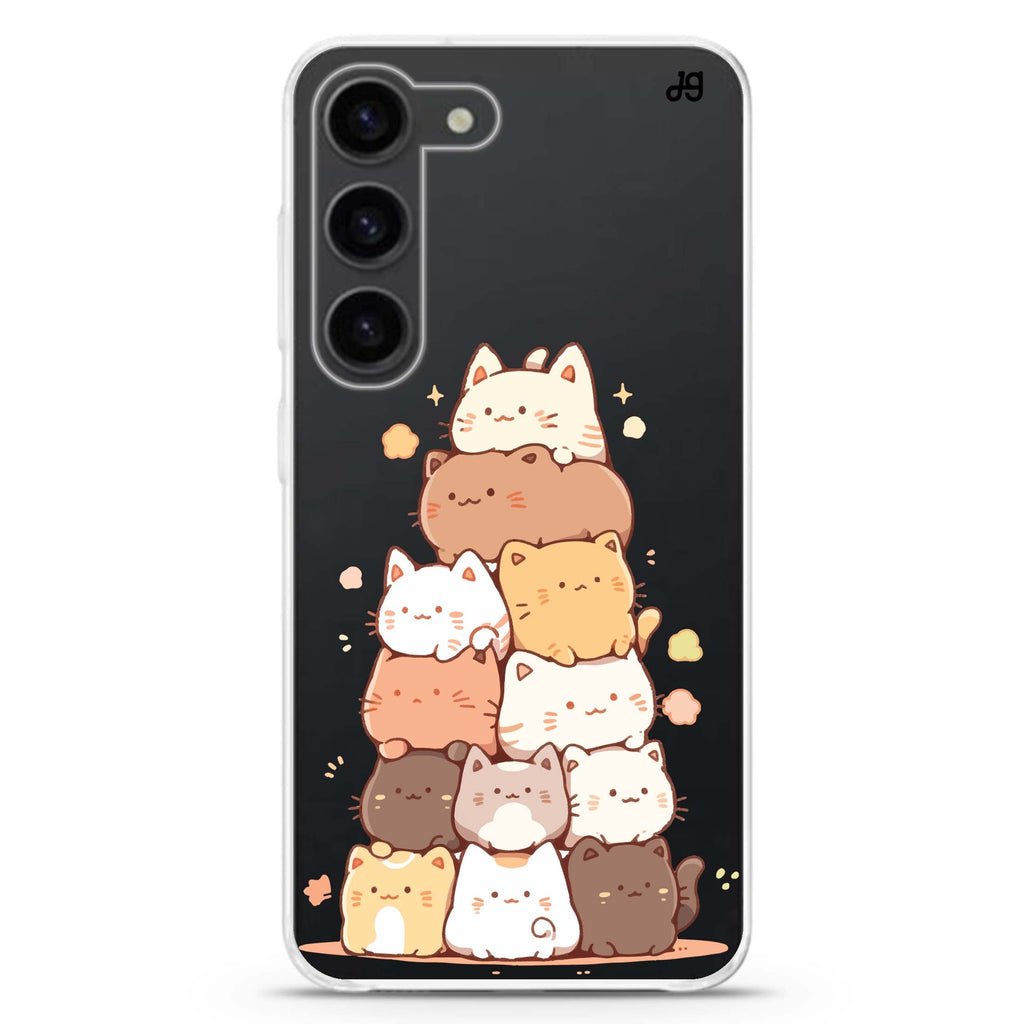 Kitty Cluster Samsung Galaxy 水晶透明保護殼