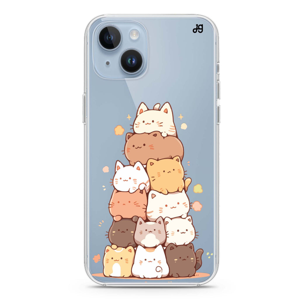 Kitty Cluster iPhone 14 Plus 水晶透明保護殼
