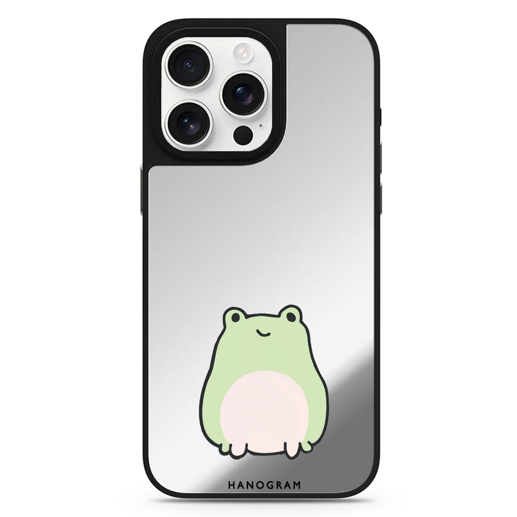 Pastel Froggie Magsafe 兼容鏡面手機殼