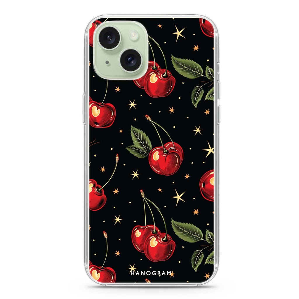 Cherry Harmony iPhone 15 水晶透明保護殼