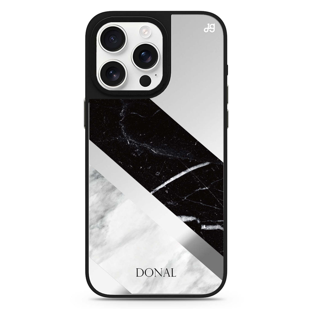 B & W Marble 鏡面手機殼