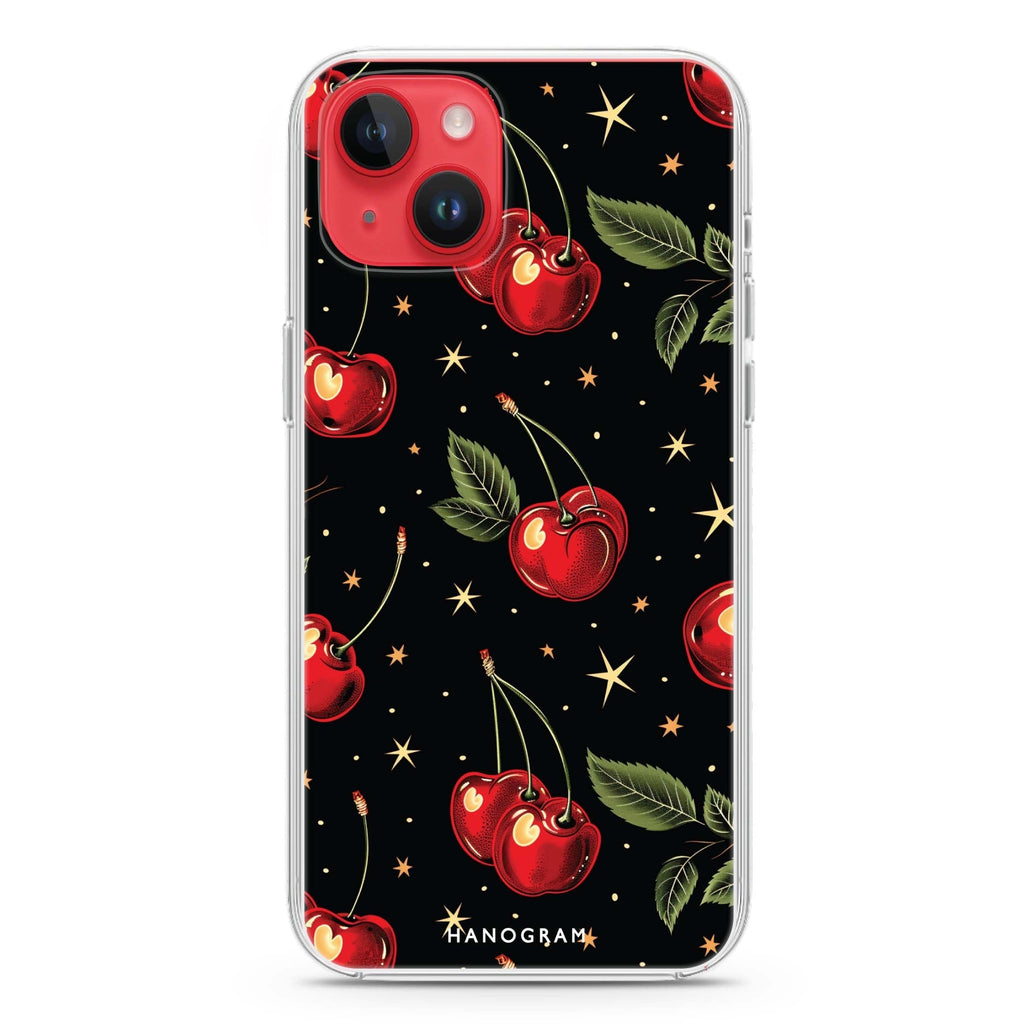 Cherry Harmony iPhone 14 Plus Magsafe 兼容水晶透明保護殼