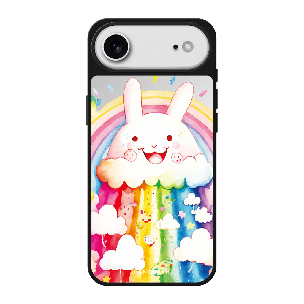 Rainbow Bunny 鏡面手機殼