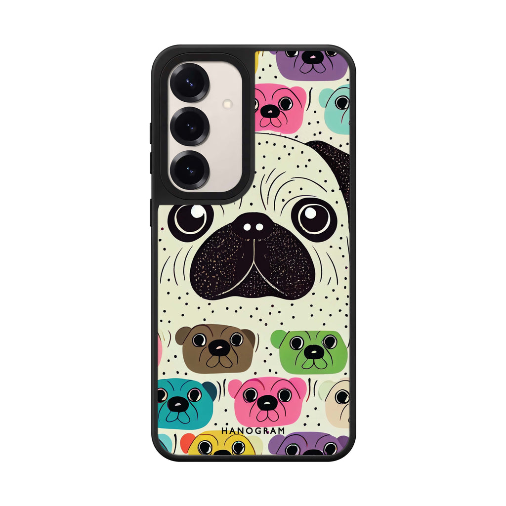Pug Face 鏡面手機殼
