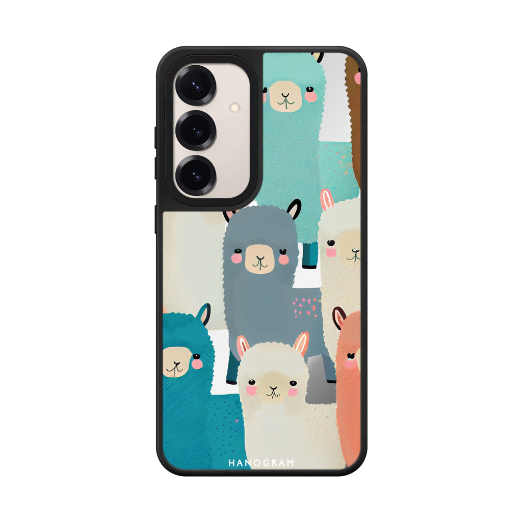 Cute Alpaca 鏡面手機殼