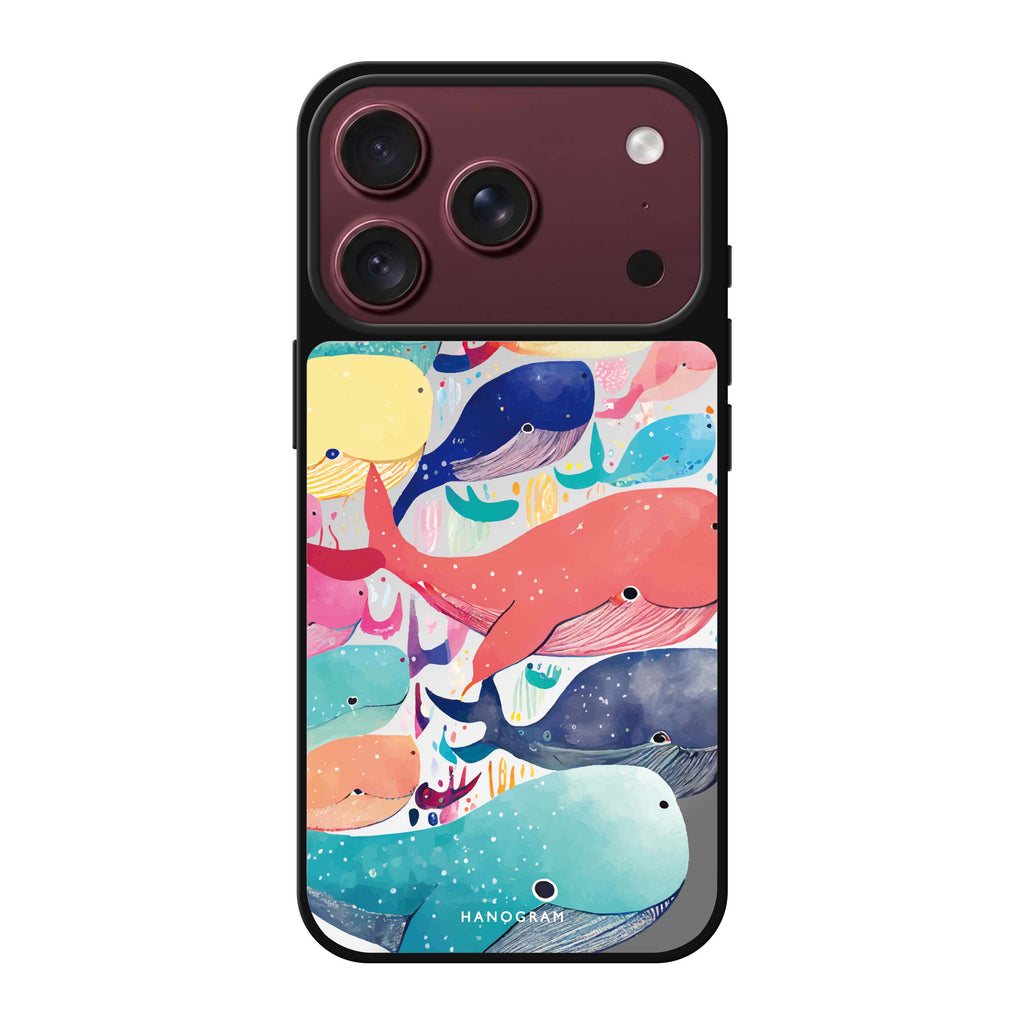 Whale Ocean 鏡面手機殼