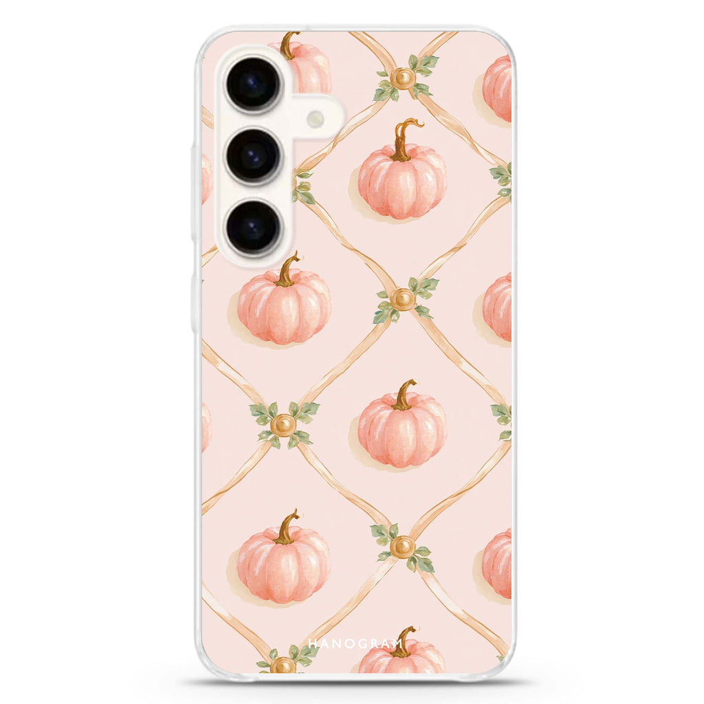 Blush Pumpkin Trellis Samsung Galaxy 水晶透明保護殼