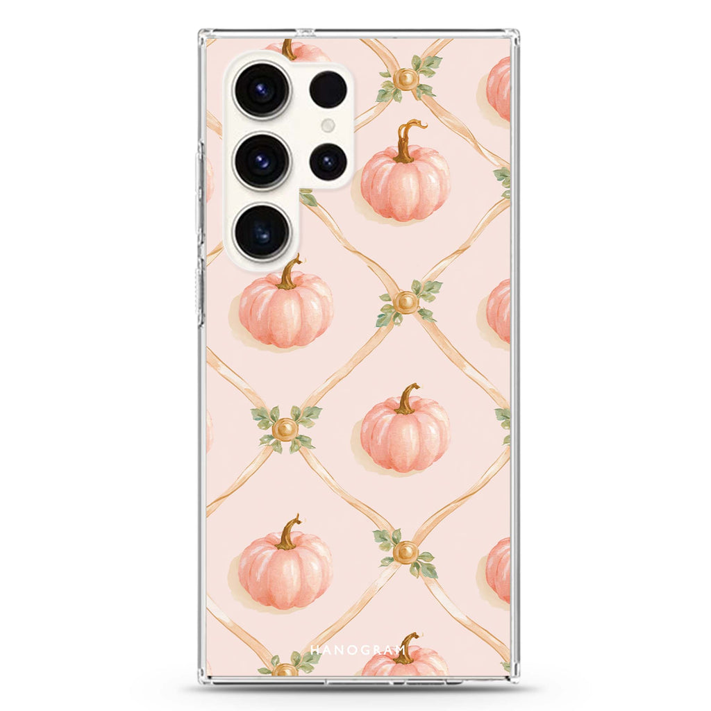 Blush Pumpkin Trellis Samsung Galaxy 水晶透明保護殼