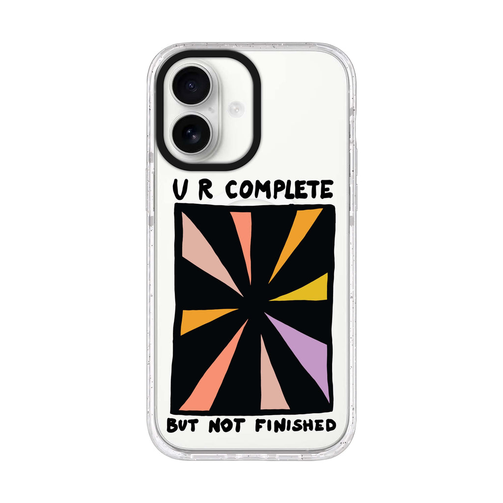 U R Complete iPhone 17 水晶透明保護殼正面展示