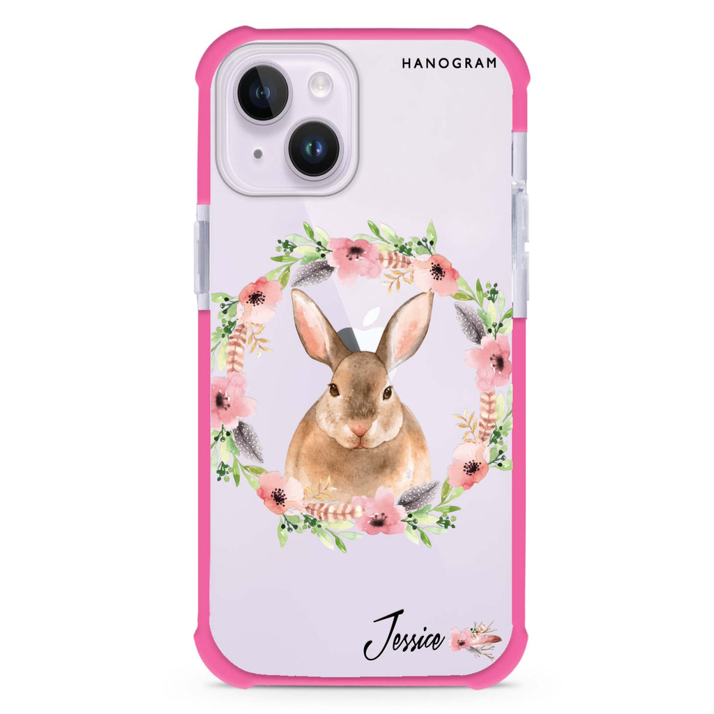 Floral Rabbit 超強防摔保護殼