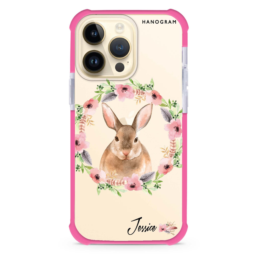 Floral Rabbit 超強防摔保護殼