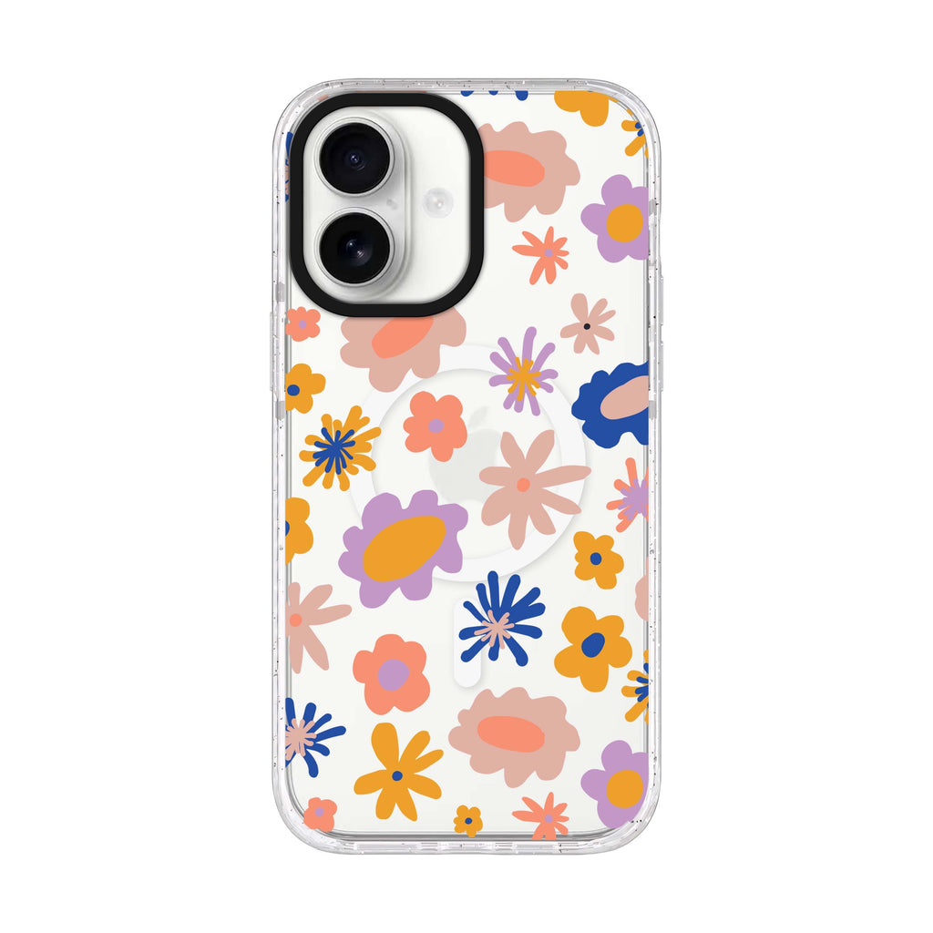 My love & pure heart iPhone 17 水晶透明保護殼正面展示