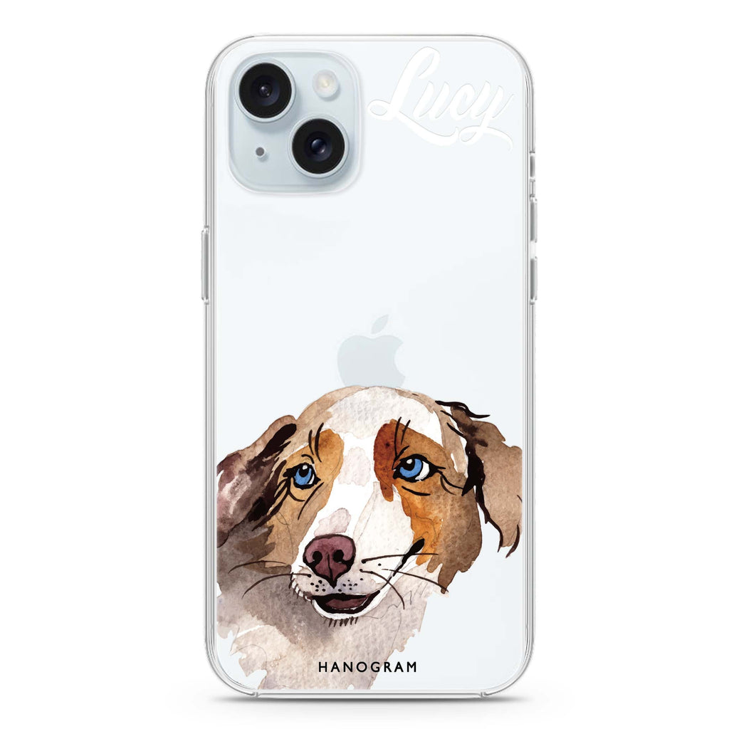 Beagle iPhone 15 plus 水晶透明保護殼