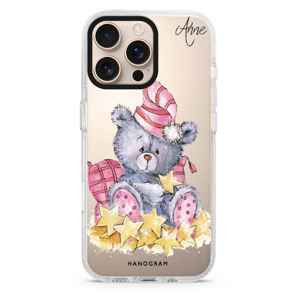 Star Bear iPhone 16 Pro & 16 Pro Max Case - Personalized and Stylish Protection