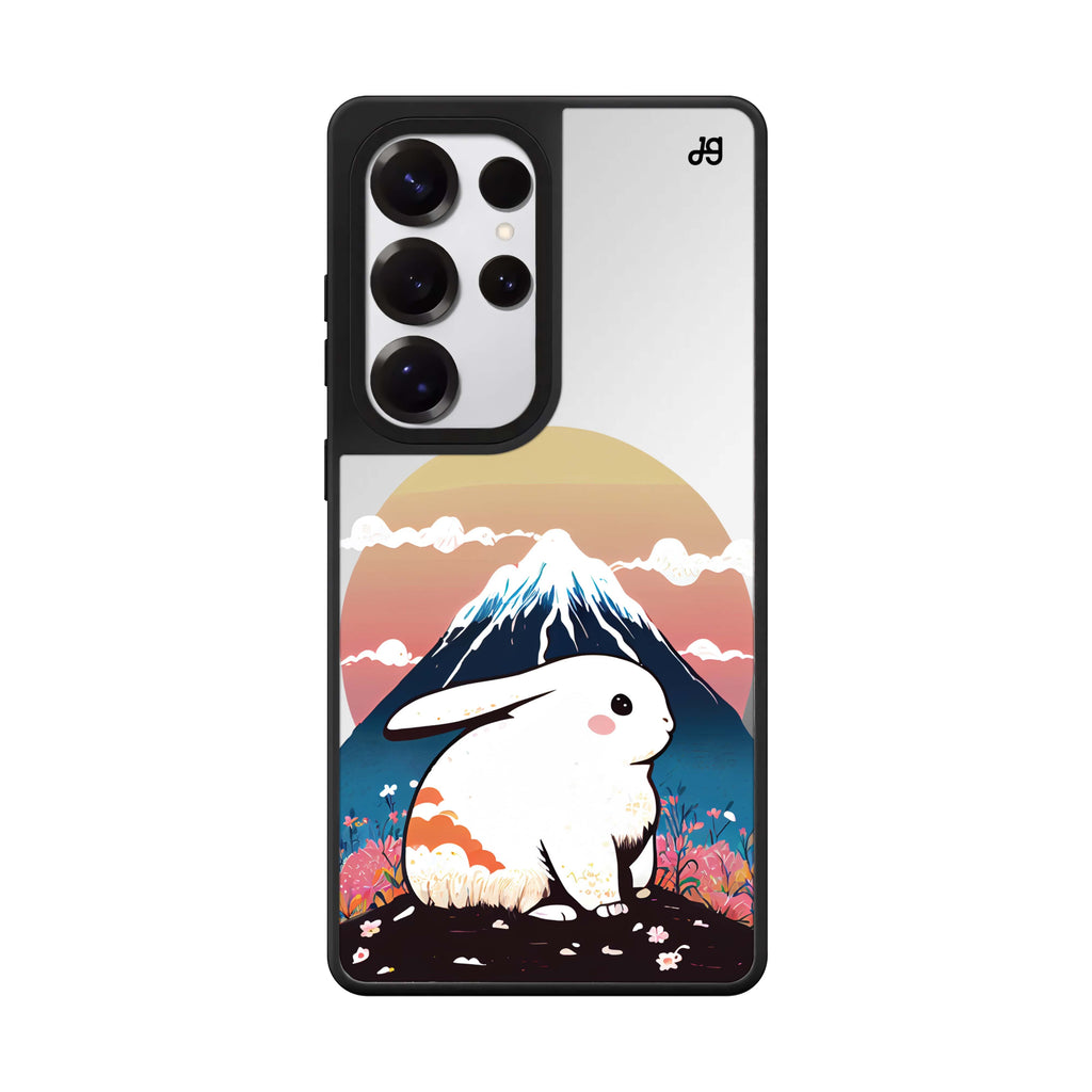 Travel Rabbit 鏡面手機殼