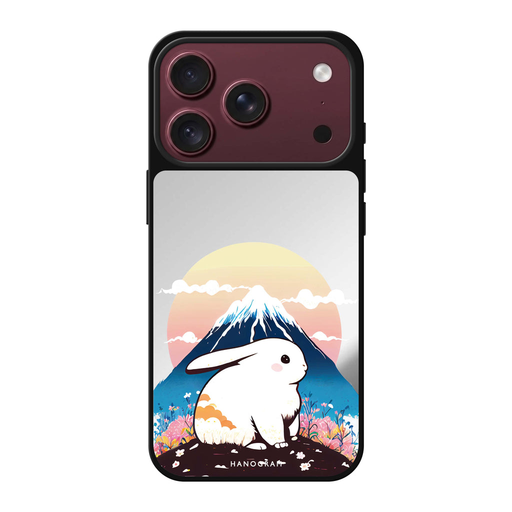 Travel Rabbit 鏡面手機殼