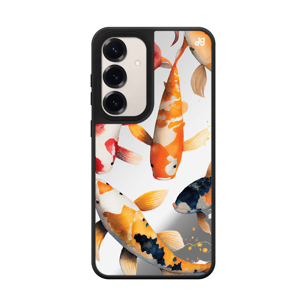 Koi fish 鏡面手機殼