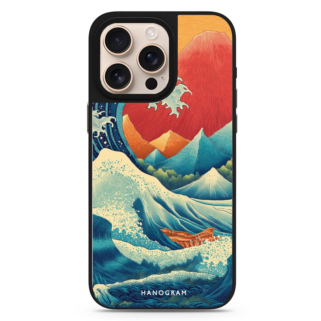 Rising Waves Magsafe 兼容鏡面手機殼