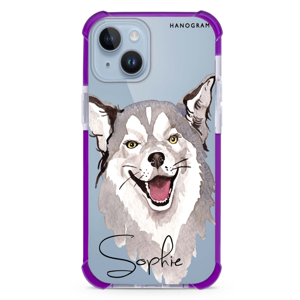Border Collie iPhone 15 Plus Magsafe 兼容超強防摔保護殼
