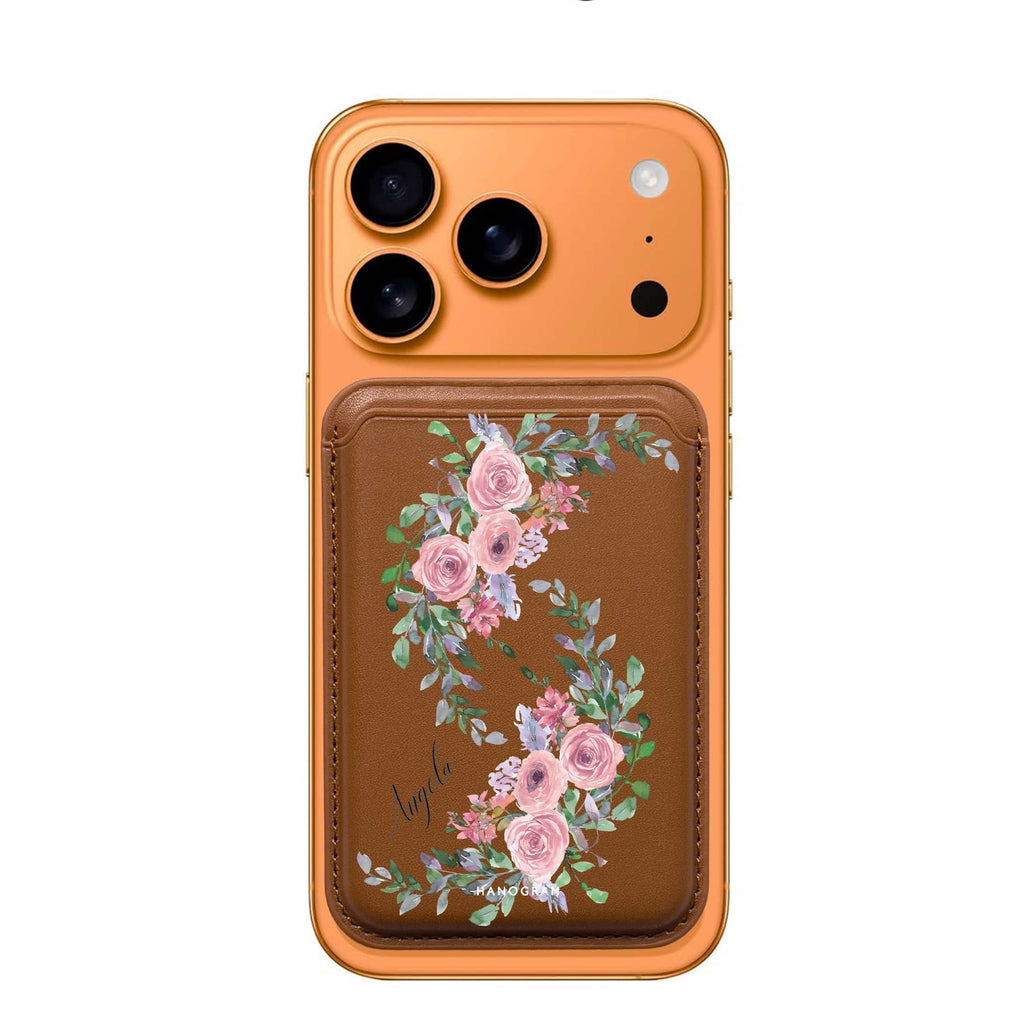 Lucy Watercolor Rose Magsafe 卡套