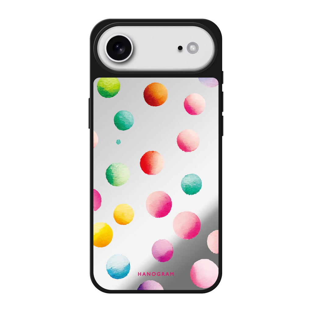 Watercolour Polka Dot 鏡面手機殼