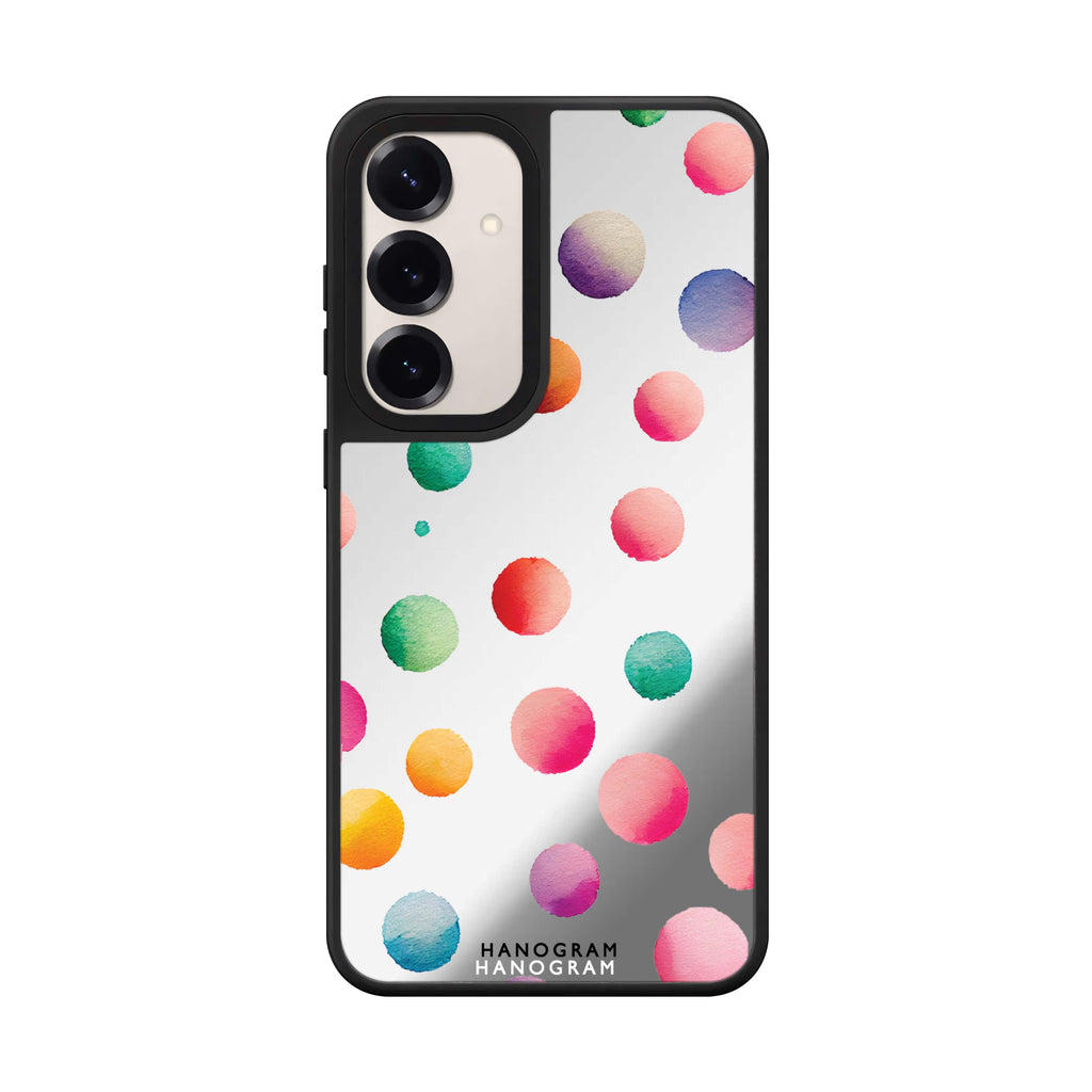 Watercolour Polka Dot 鏡面手機殼