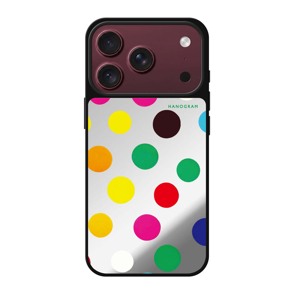 Polka Dot Pattern 鏡面手機殼