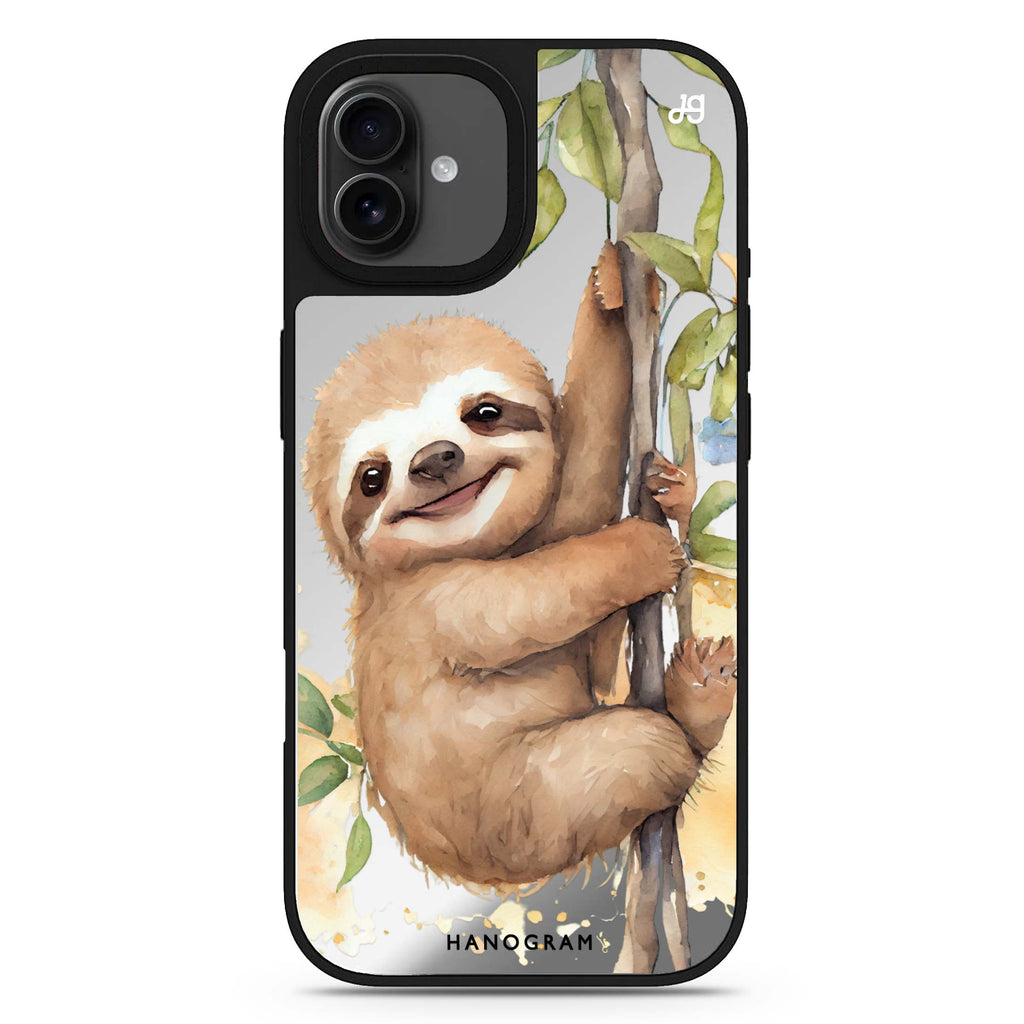A Sloth iPhone 17 鏡面手機殼 主圖設計