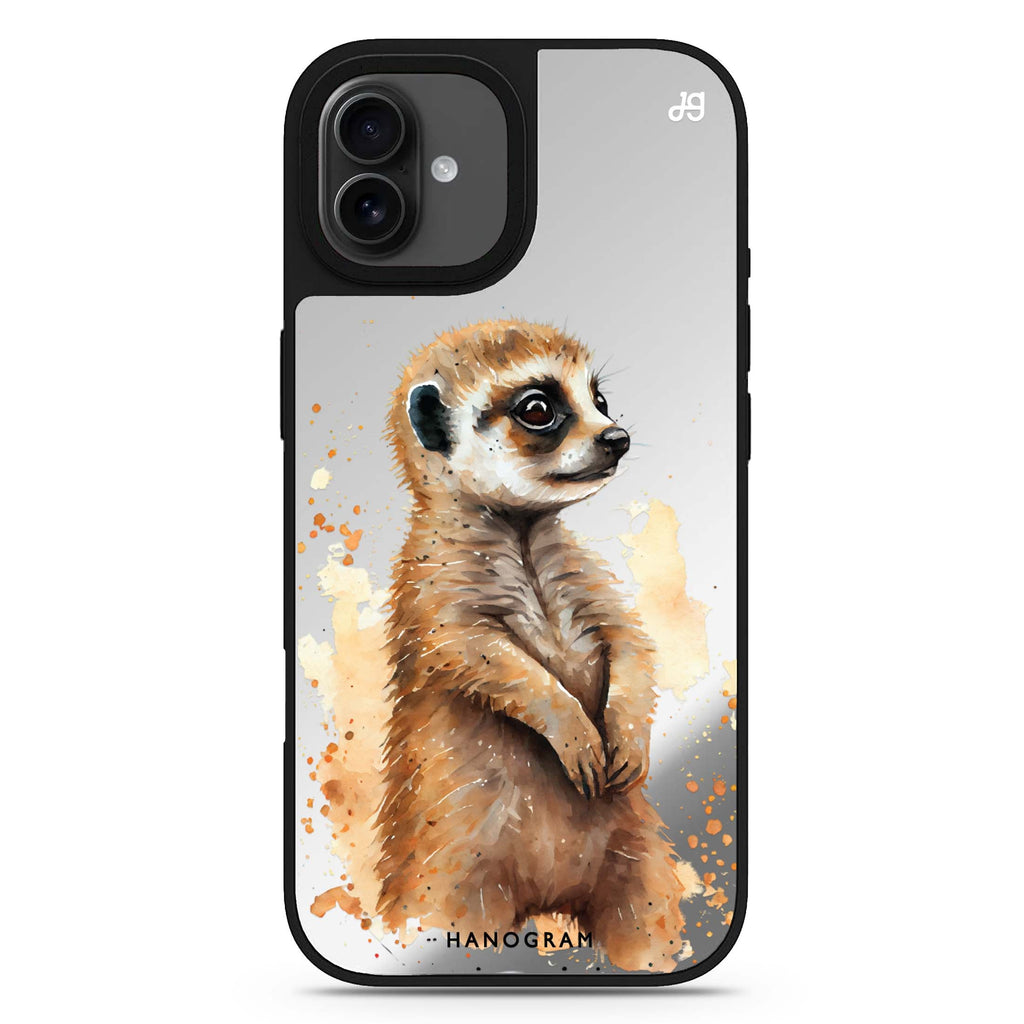 A Meerkat iPhone 17 鏡面手機殼 主圖設計