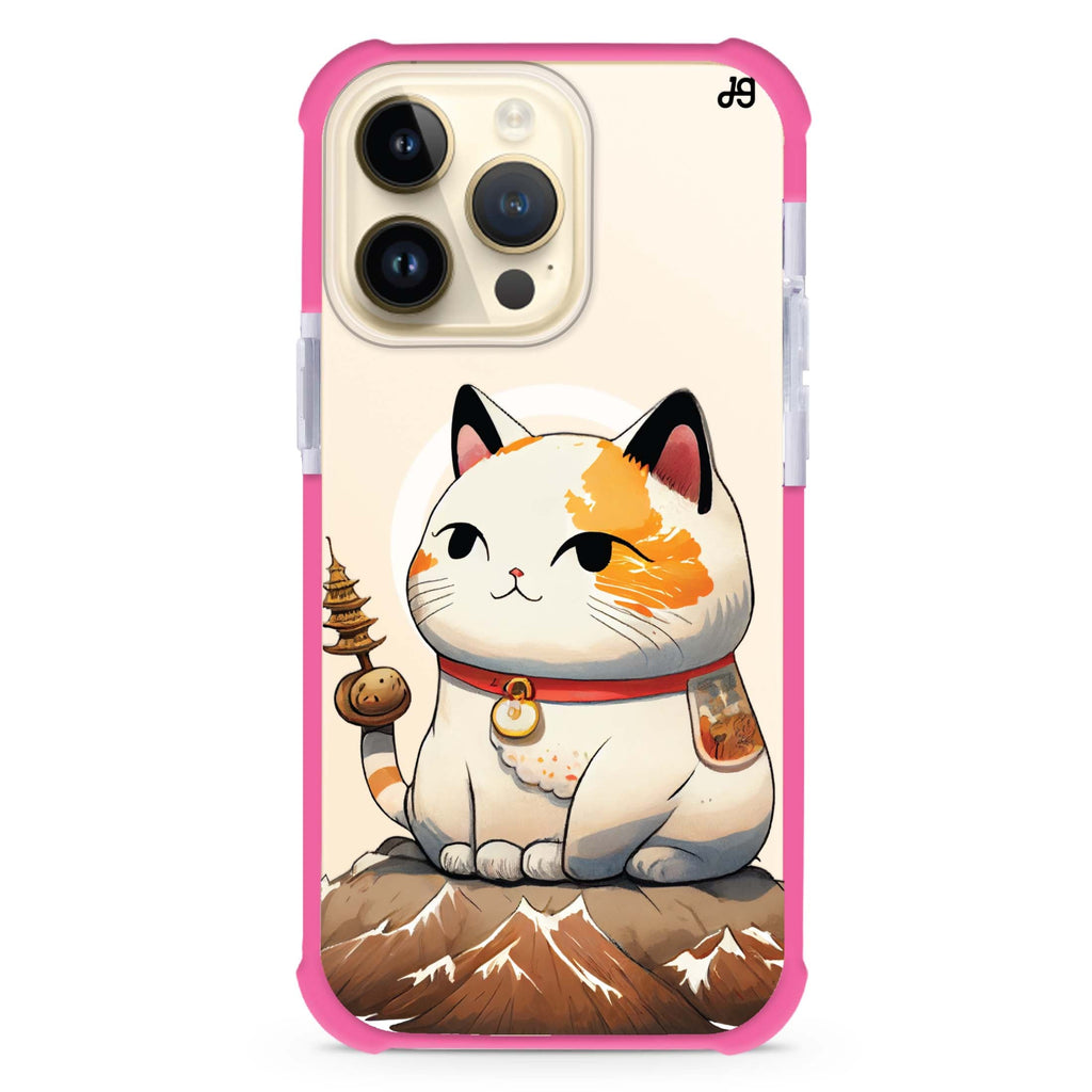 A Cute Cat iPhone Magsafe 兼容超強防摔保護殼