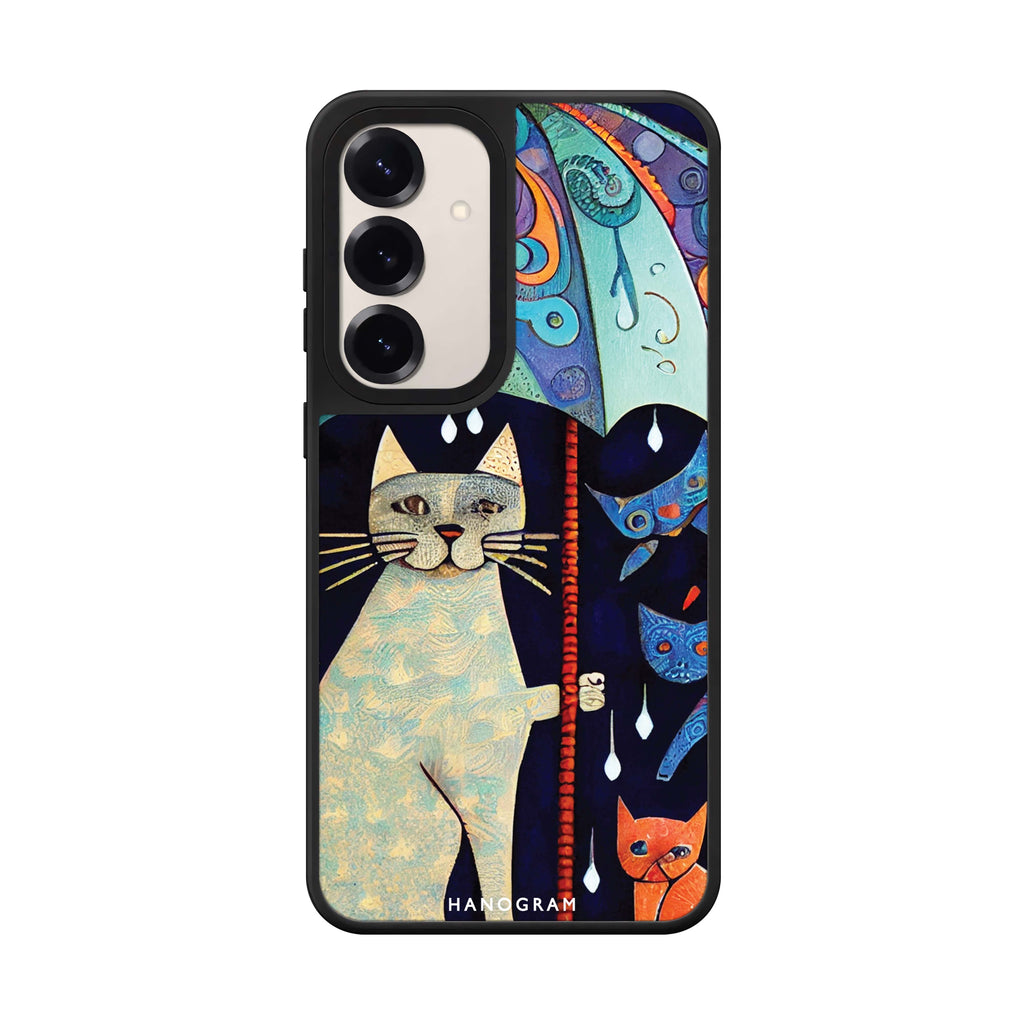 Raining Cat 鏡面手機殼