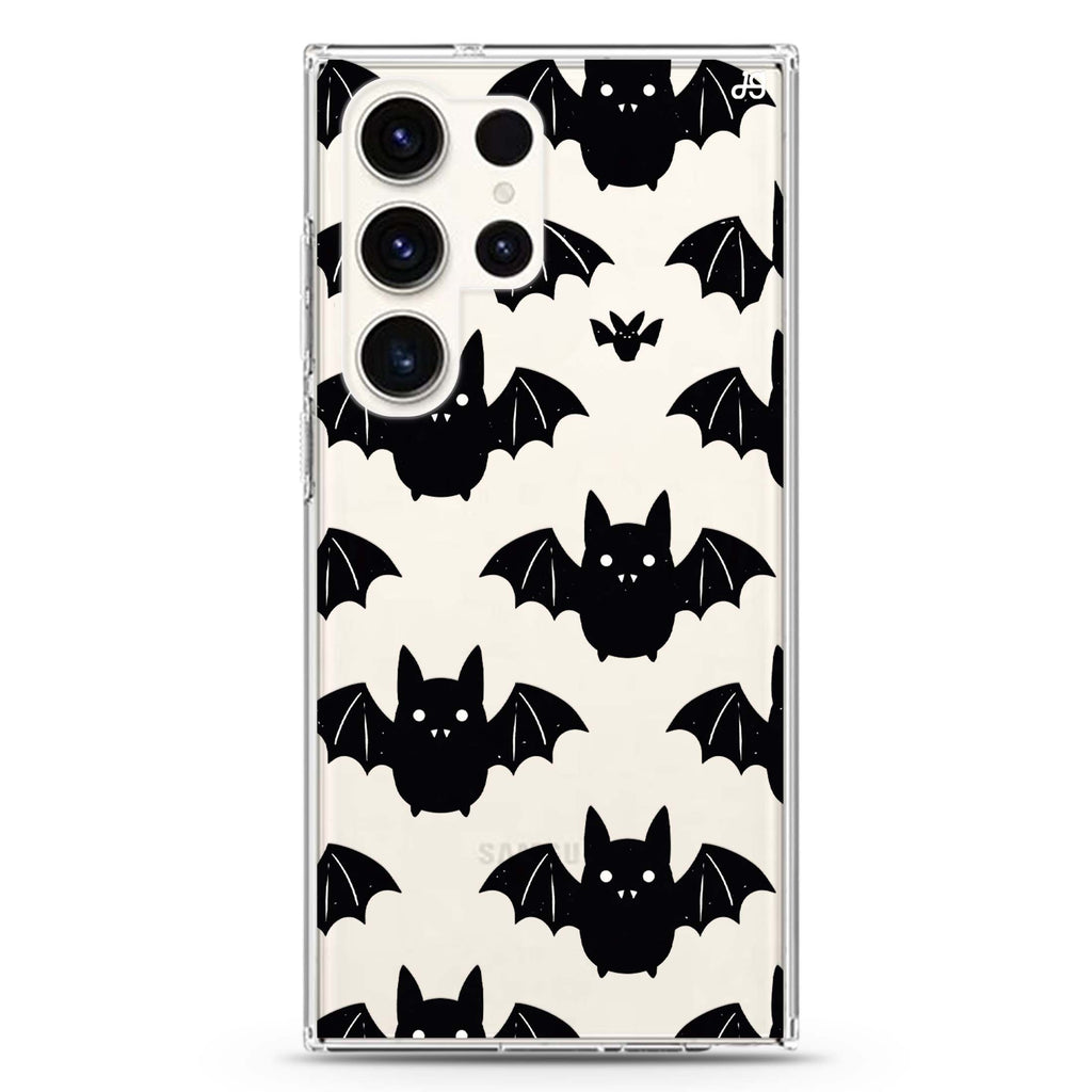 Batty Little Faces Samsung Galaxy 水晶透明保護殼