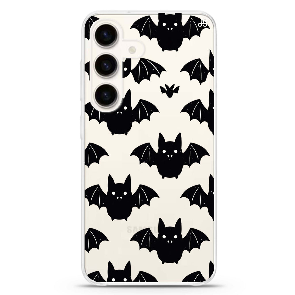 Batty Little Faces Samsung Galaxy 水晶透明保護殼