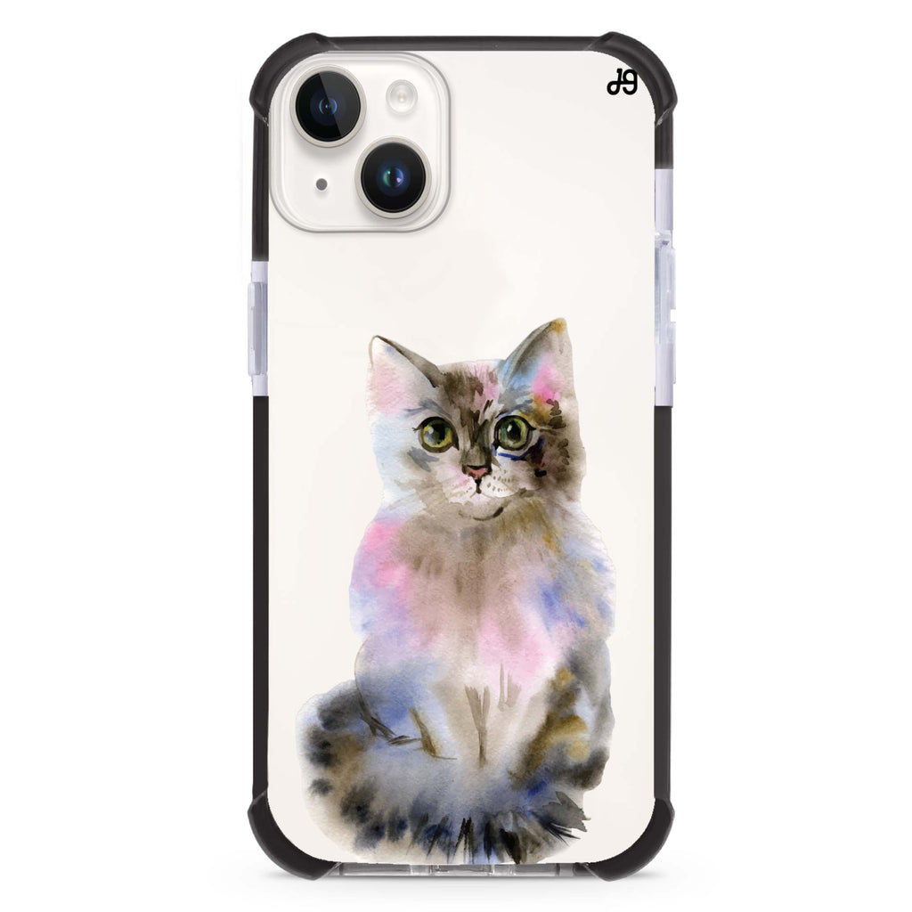 Watercolour Cat 超強防摔保護殼