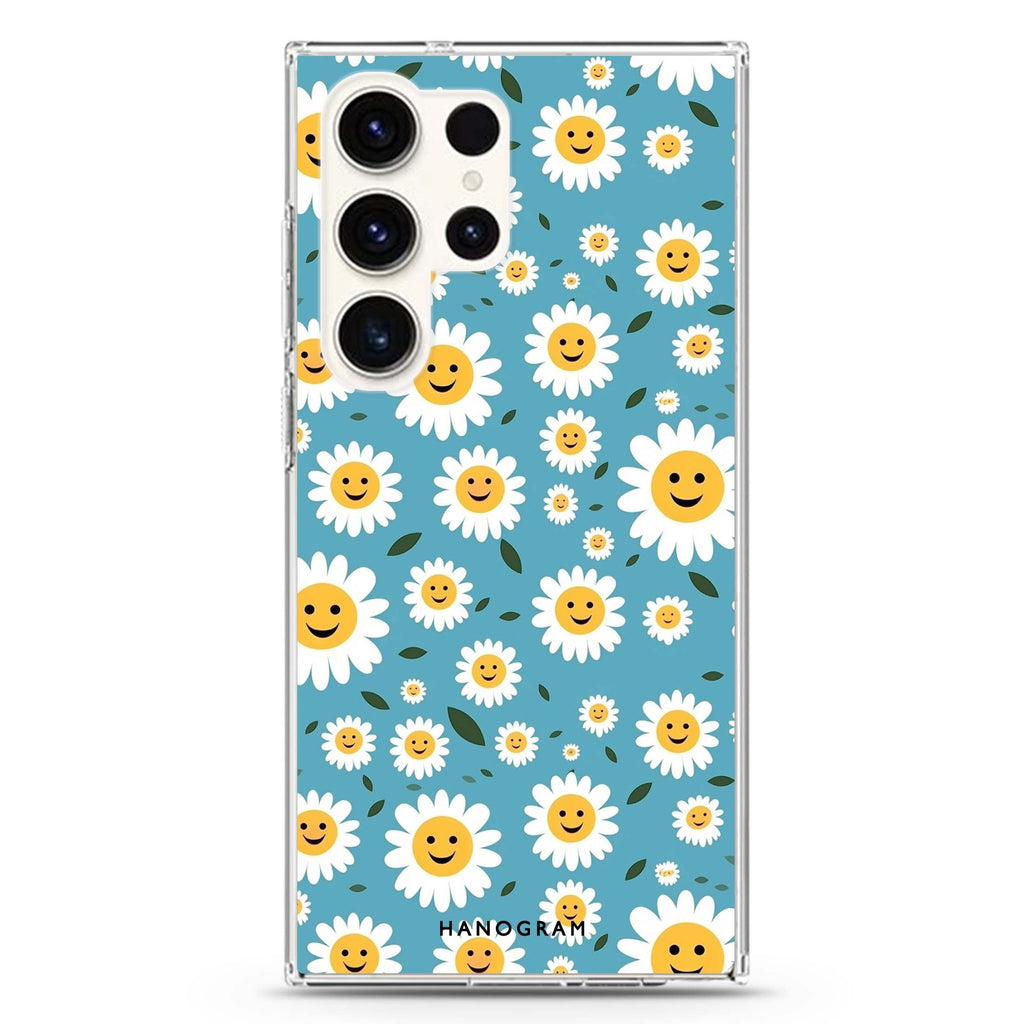 Daisy Disco Samsung Galaxy Ultra 透明保護殼，適用 S26/S25/S24/S23 Ultra，圖1