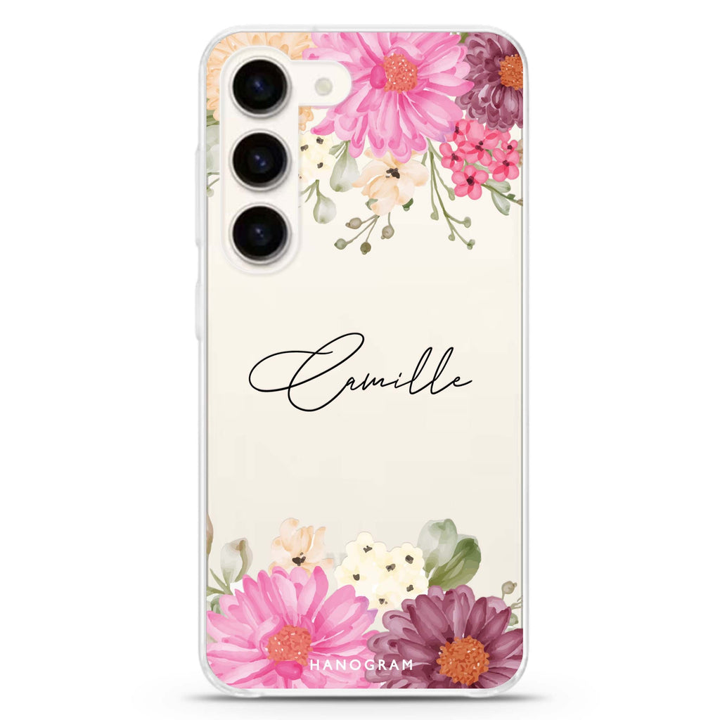 Blooms Bounty Samsung Galaxy 水晶透明保護殼