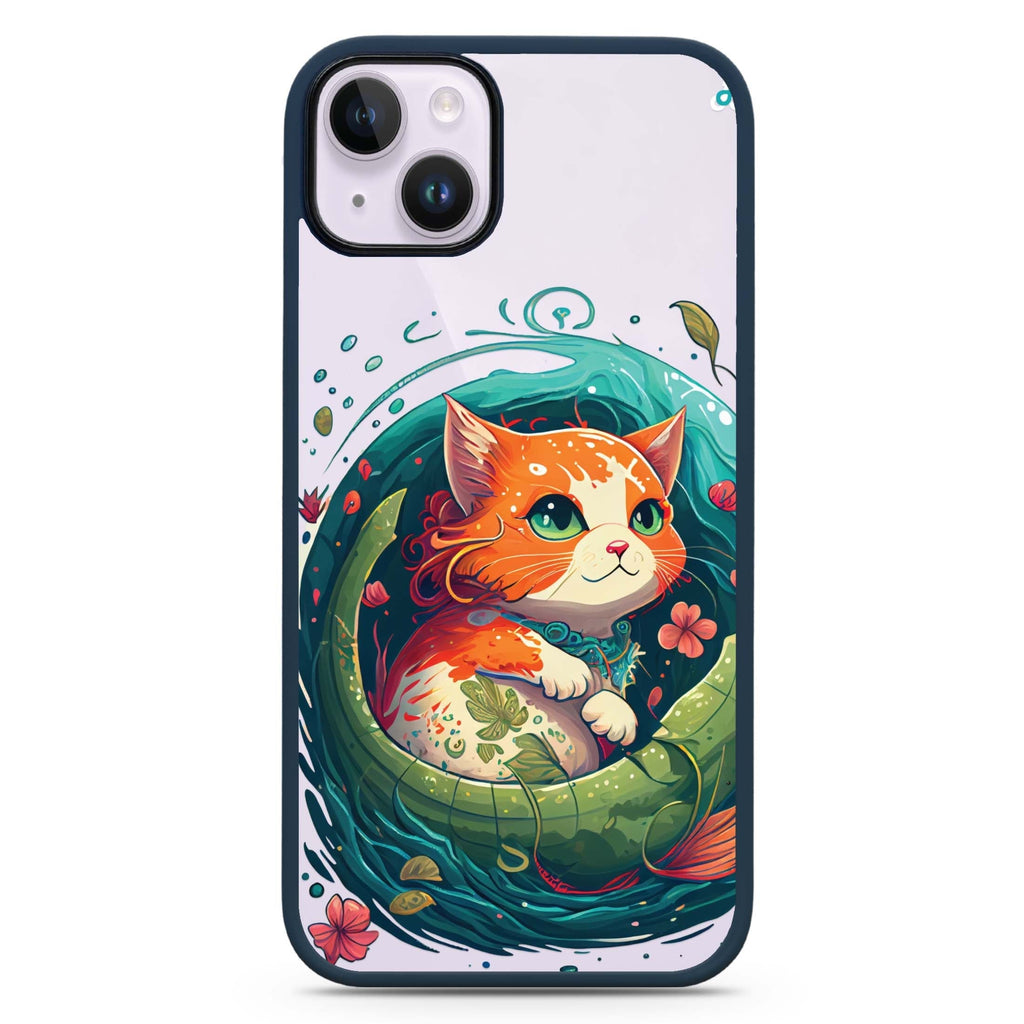 Mermaid Cat iPhone 15 Plus 防衝擊保護殼