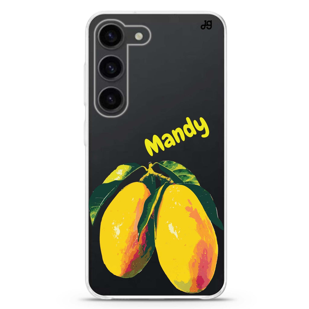 Mango Majesty Samsung Galaxy S22 水晶透明保護殼