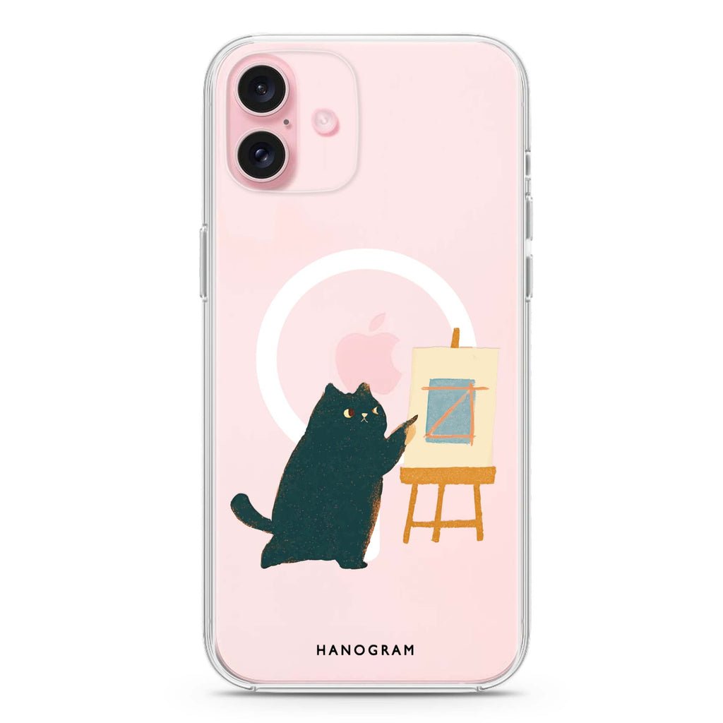 Meowsterpiece Magsafe 兼容水晶透明保護殼