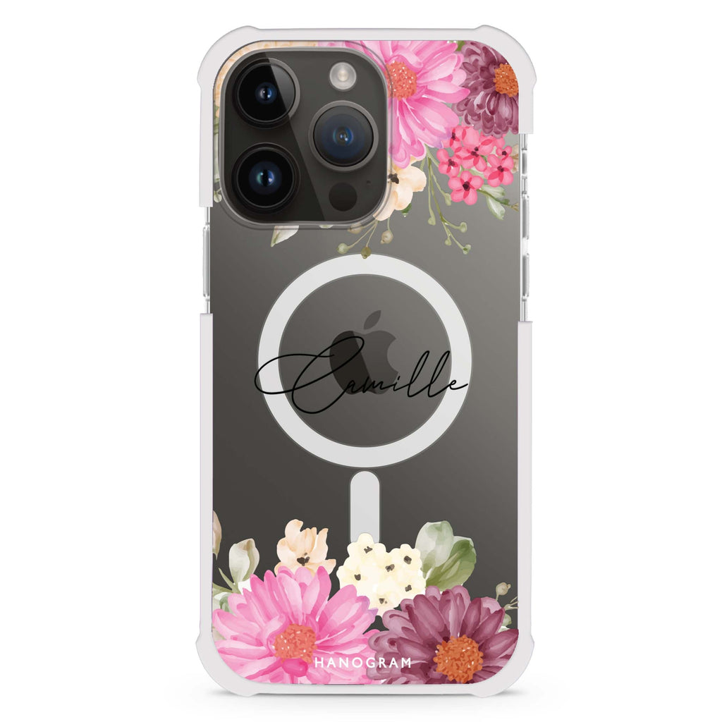 Blooms Bounty iPhone Magsafe 兼容超強防摔保護殼