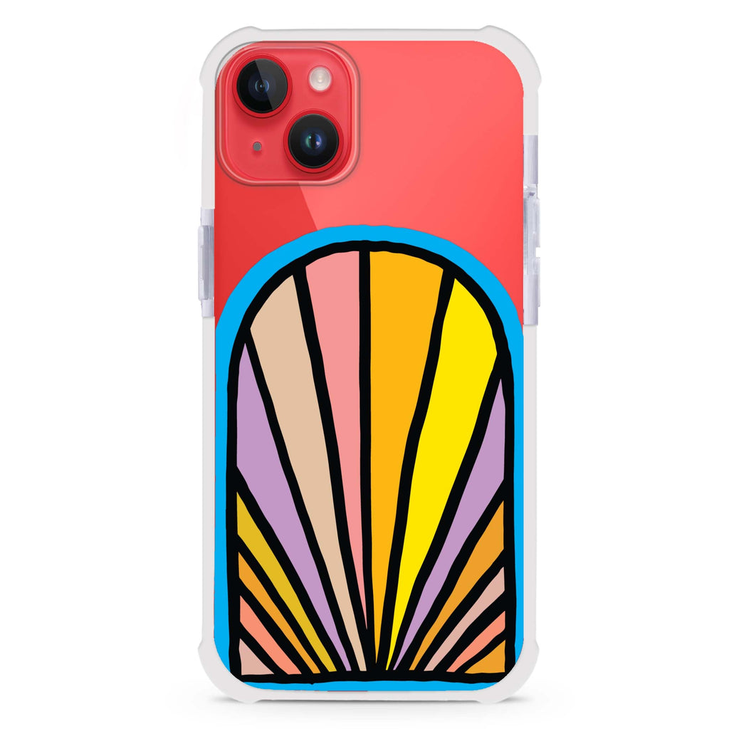 Lucky Rainbow iPhone 15 Plus Magsafe 兼容超強防摔保護殼