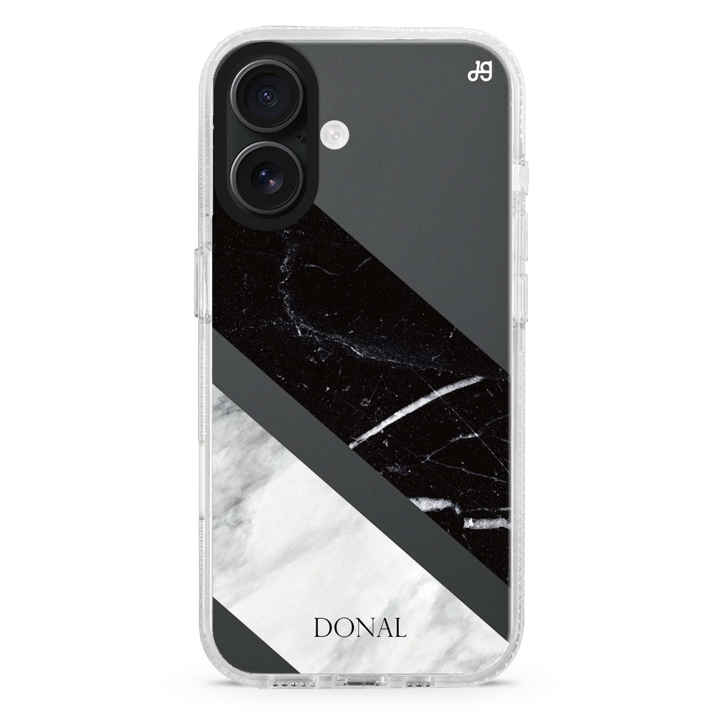 B & W Marble 水晶透明保護殼